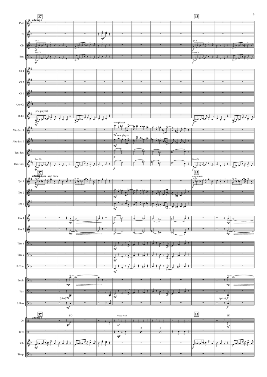 Jazz Suite No. 3 Concert Band scores gallery preview page 5