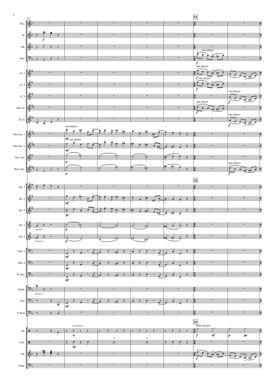 Jazz Suite No. 3 Concert Band scores gallery preview page 6