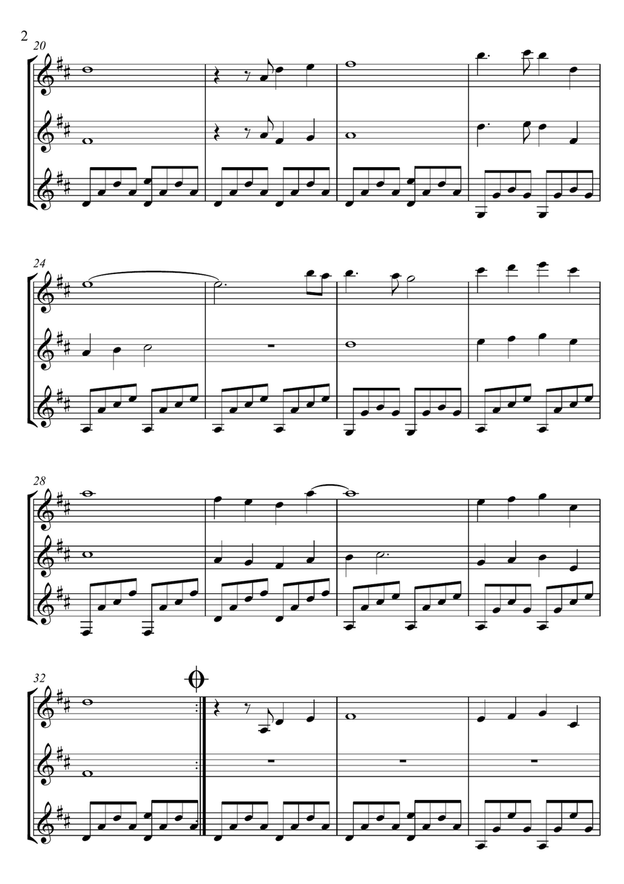 When A Child Is Born When A Child Is Born Guitar Ensemble scores gallery preview page 2