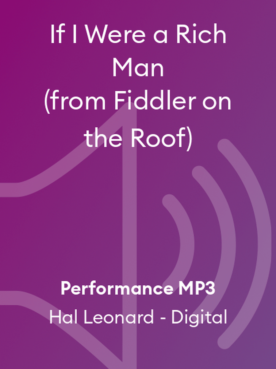 If I Were a Rich Man (from Fiddler on the Roof) Choir scores gallery preview page 1