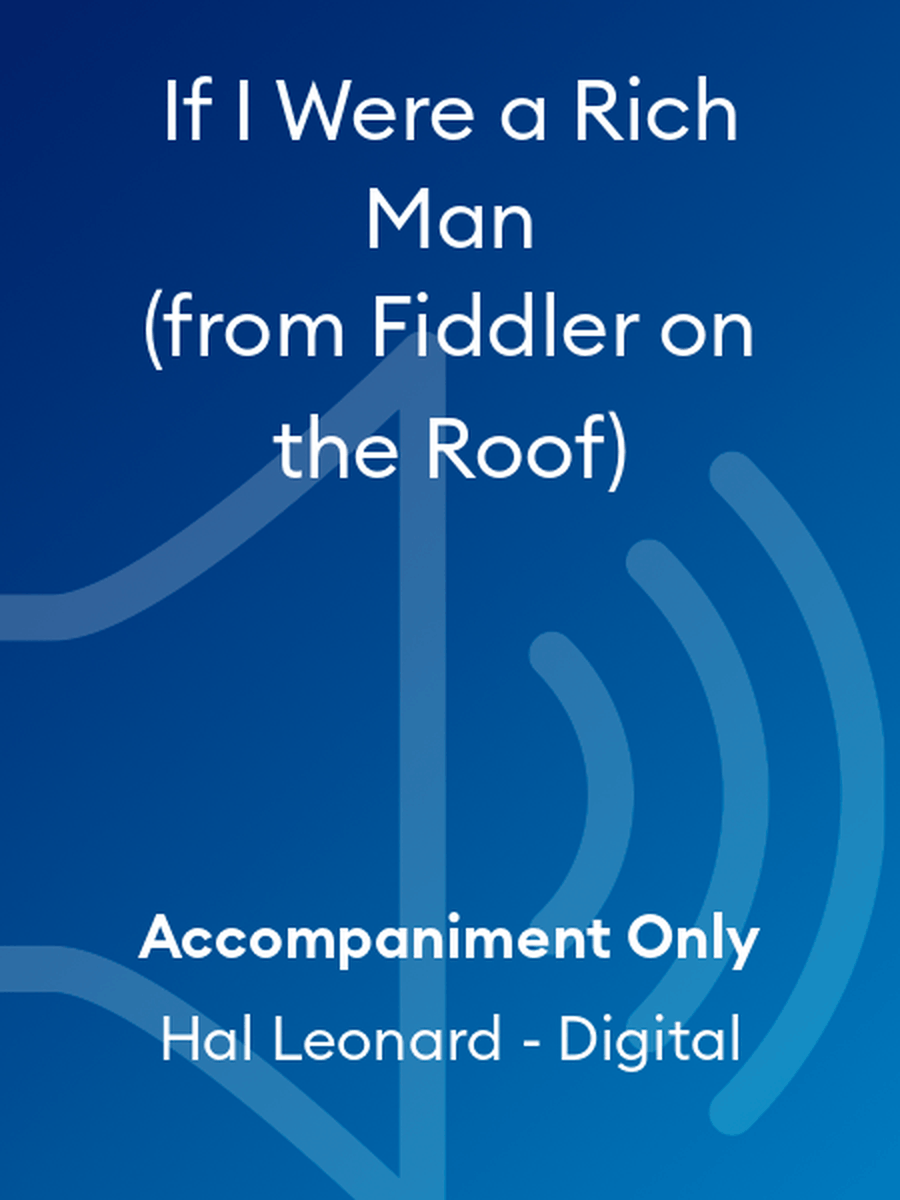 If I Were a Rich Man (from Fiddler on the Roof) Choir scores gallery preview page 1