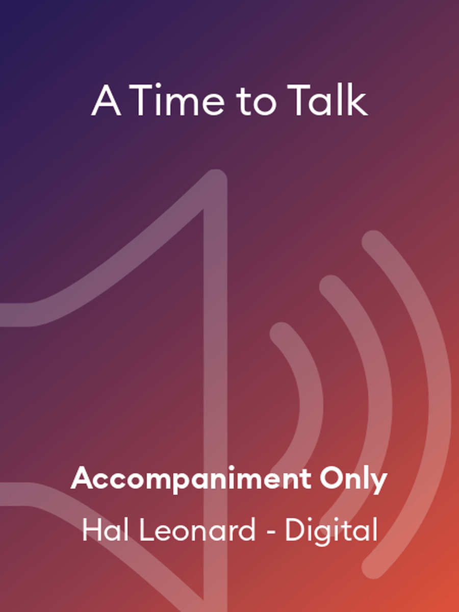 A Time to Talk A Time to Talk Choir scores gallery preview page 1