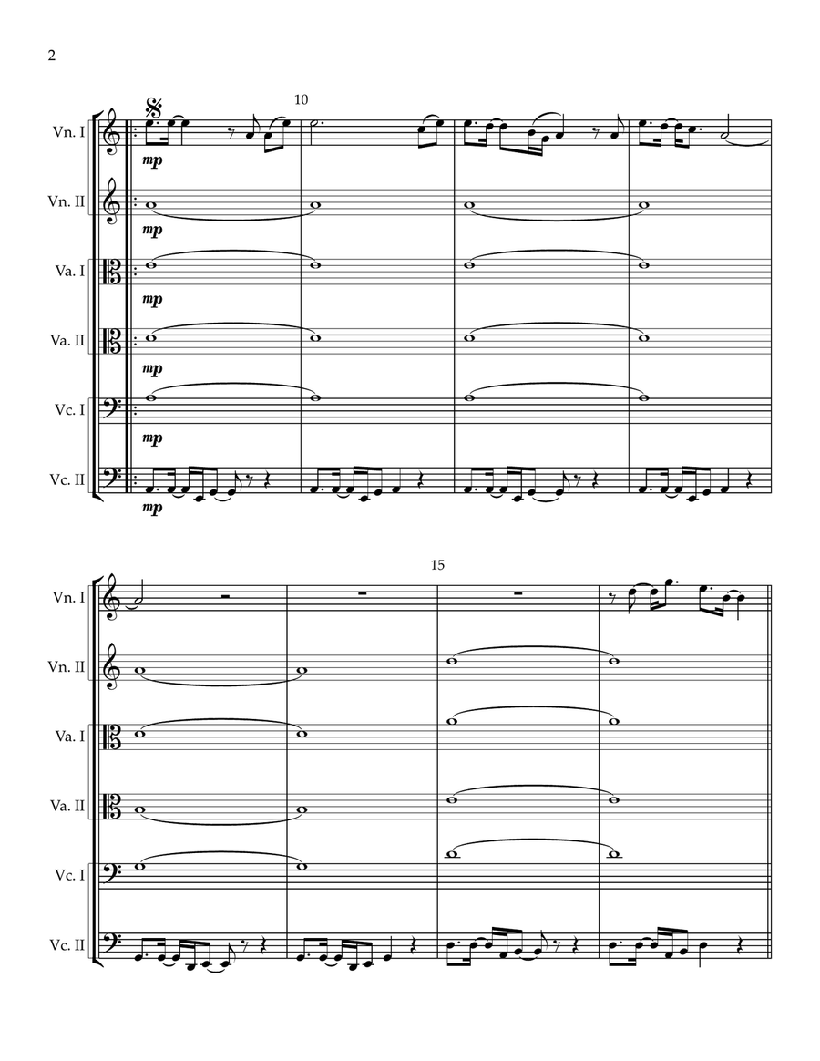 Broken Wings Broken Wings String Orchestra scores gallery preview page 2