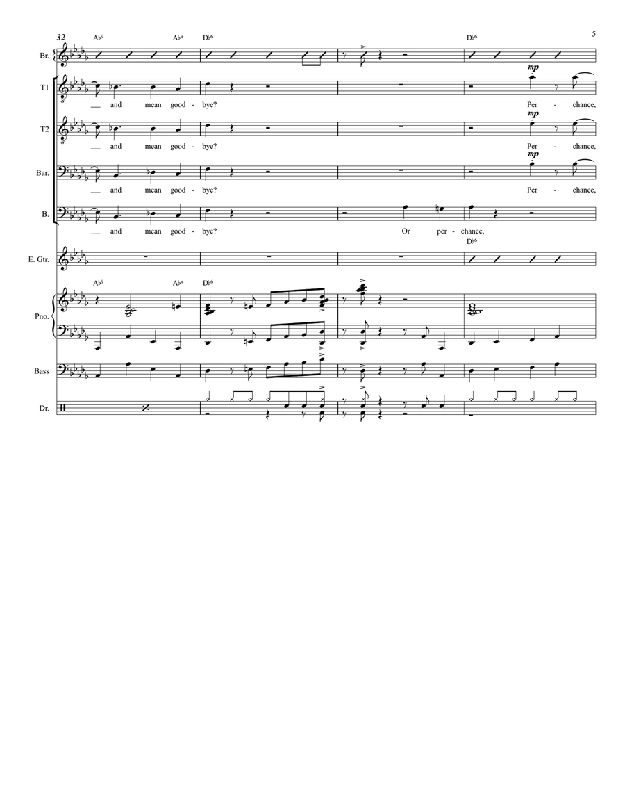Shall We Dance? Shall We Dance? Small Ensemble scores gallery preview page 5