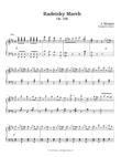 Radetzky March for Solo Piano