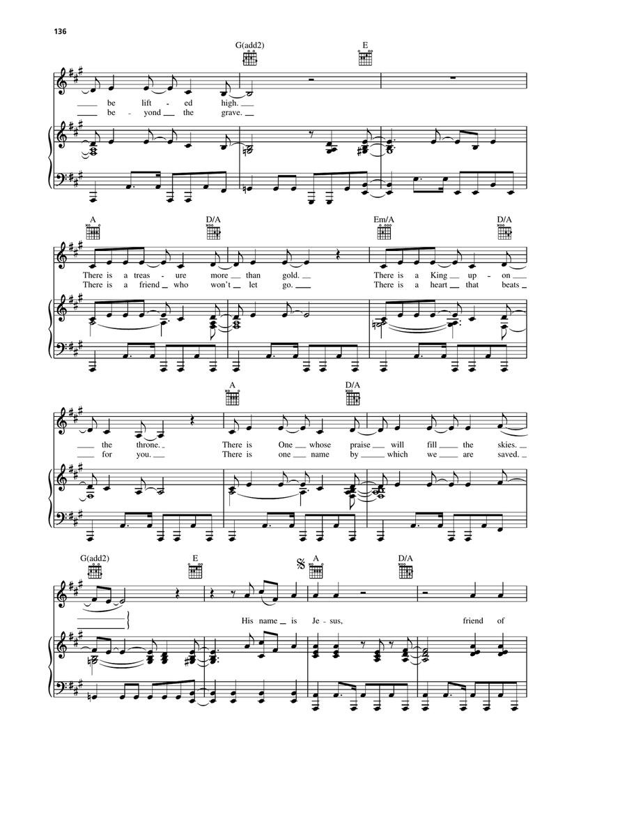 Jesus, Friend Of Sinners Jesus, Friend Of Sinners Piano, Vocal, Guitar scores gallery preview page 2
