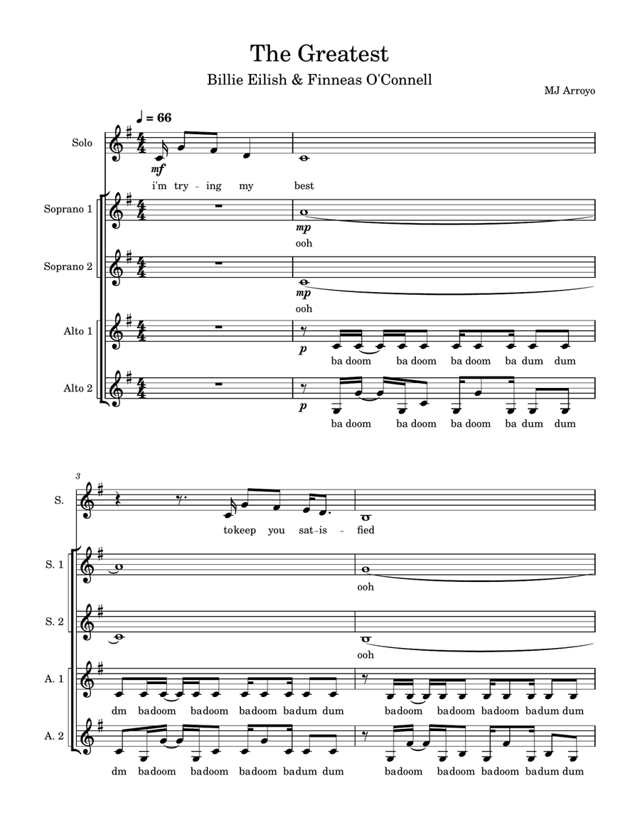 The Greatest The Greatest SSAA scores gallery preview page 1