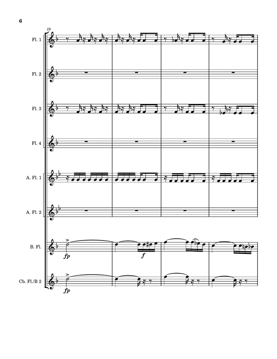 The Garden Of Eden Woodwind Ensemble scores gallery preview page 6