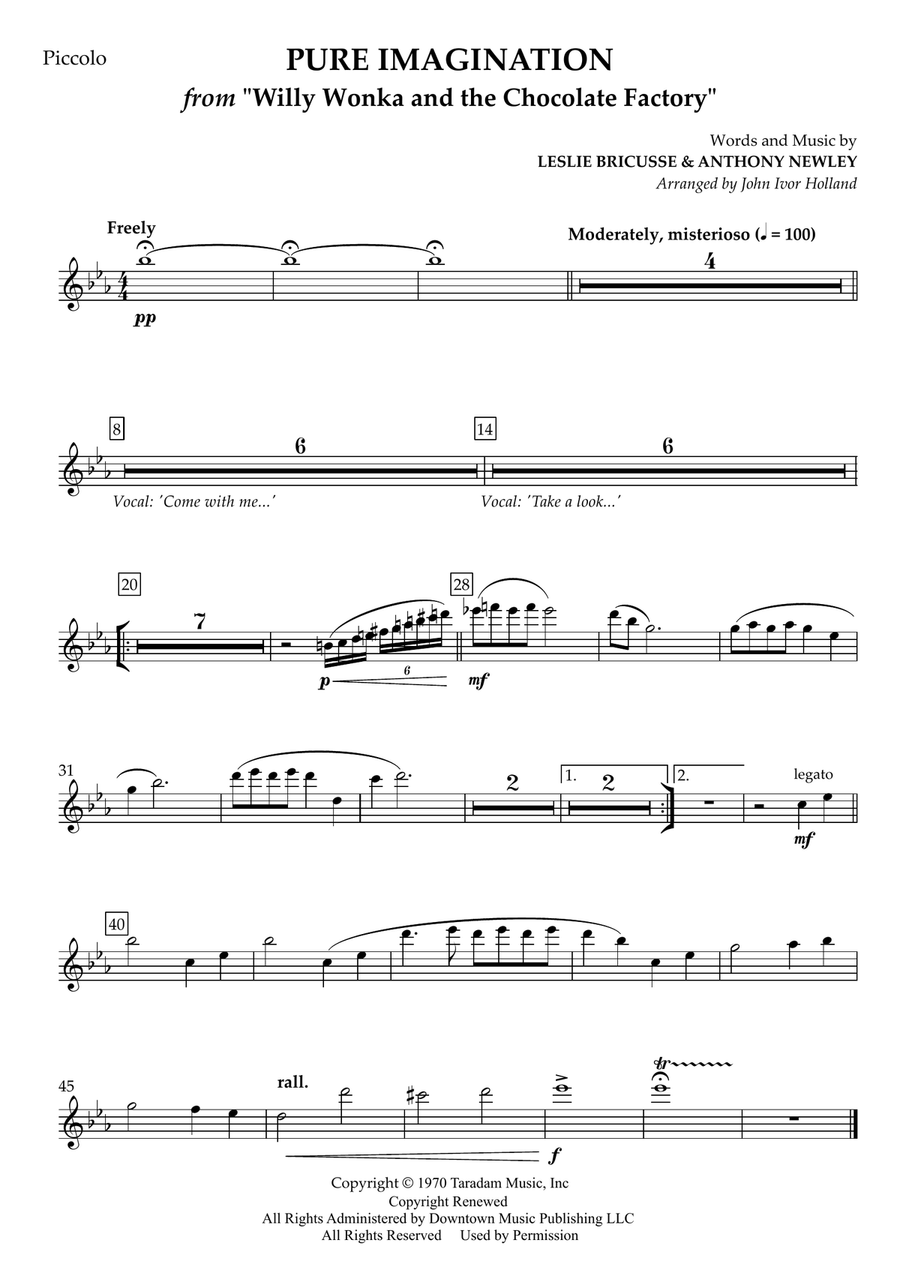 Pure Imagination Pure Imagination Concert Band scores gallery preview page 5