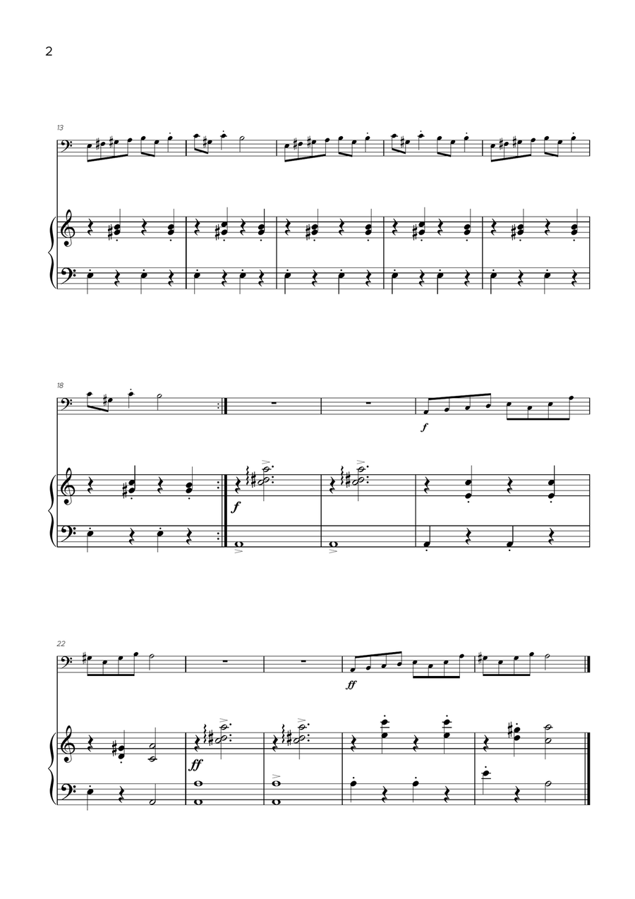 In the Hall of the Mountain King Tuba scores gallery preview page 2