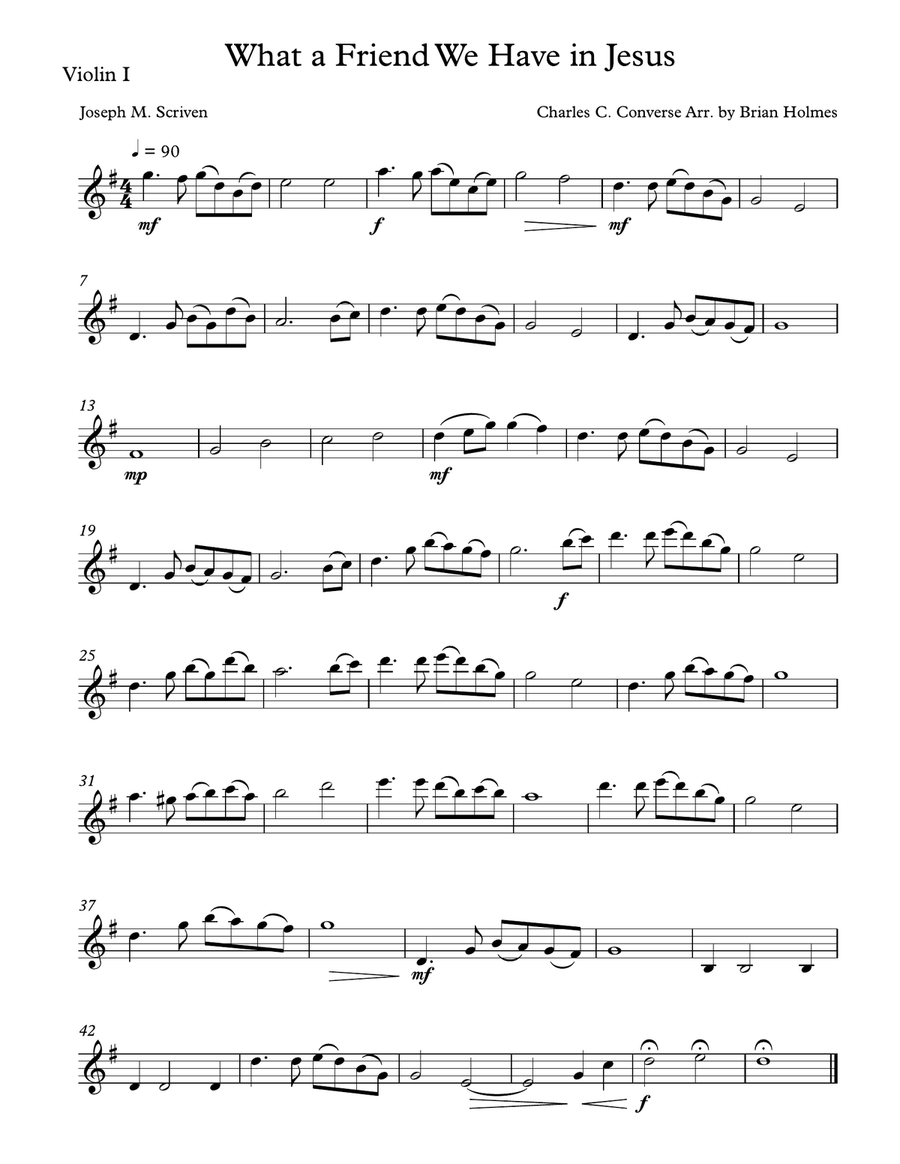 4 Sacred Arrangements for String Quartet Volume II String Quartet scores gallery preview page 5