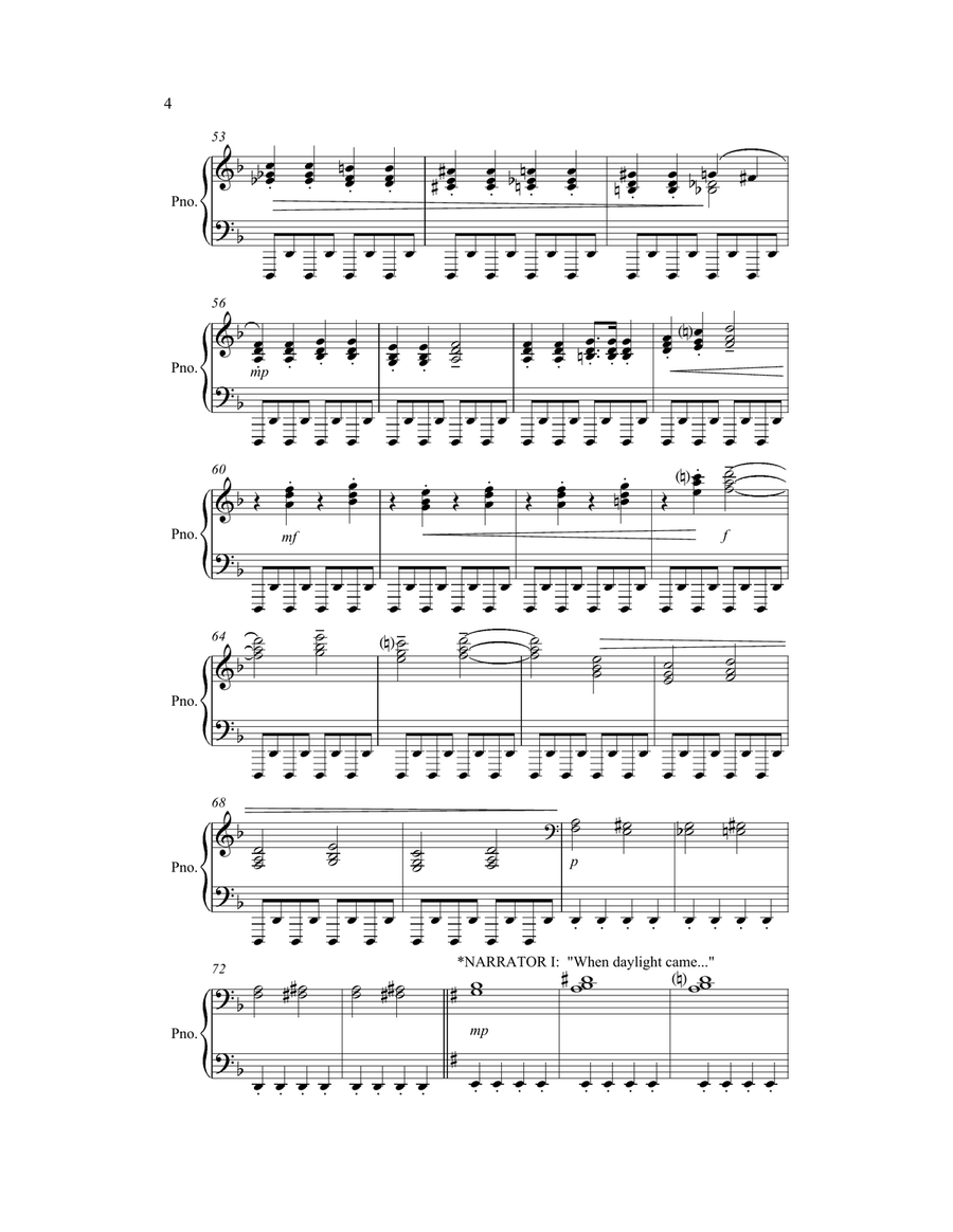 The Passion and Resurrection According to Luke 4-Part scores gallery preview page 5