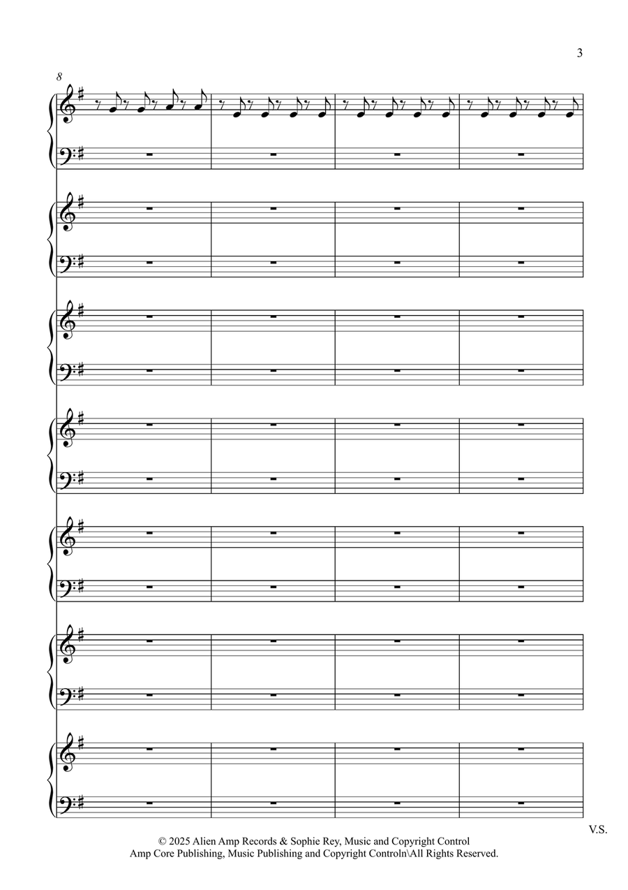 Kiss Like This Piano scores gallery preview page 3