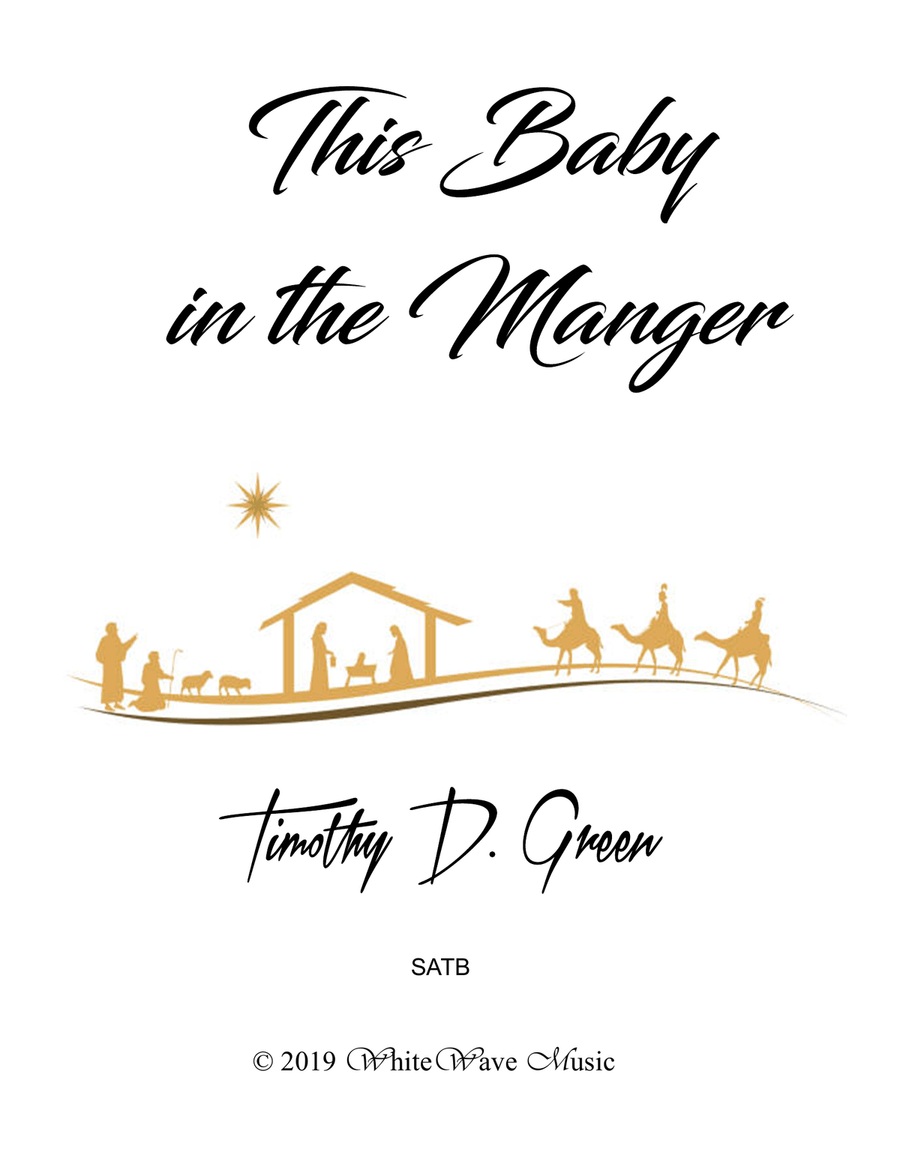 This Baby in the Manger This Baby in the Manger 4-Part scores gallery preview page 1