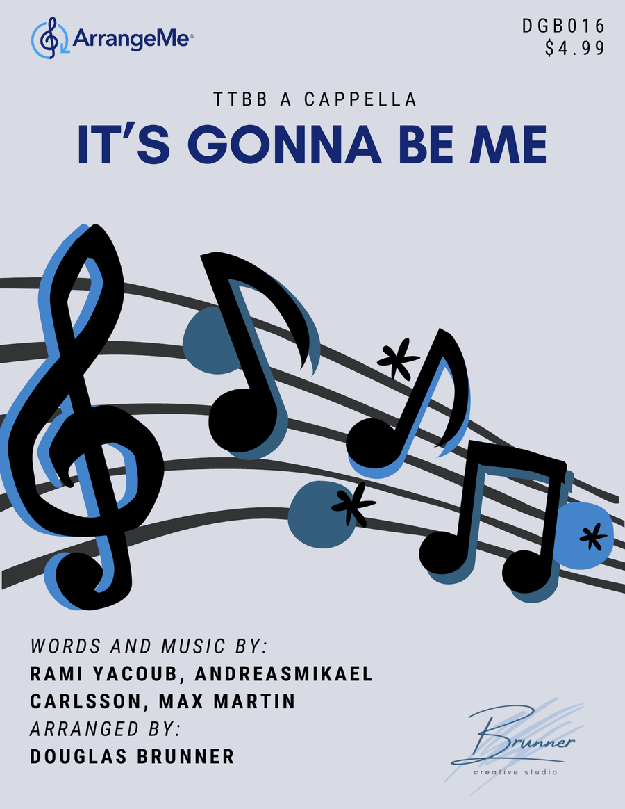 It's Gonna Be Me It's Gonna Be Me TTBB scores gallery preview page 1