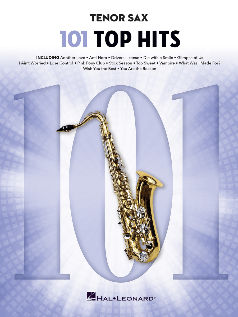 101 Top Hits 101 Top Hits Tenor Saxophone scores gallery preview page 1