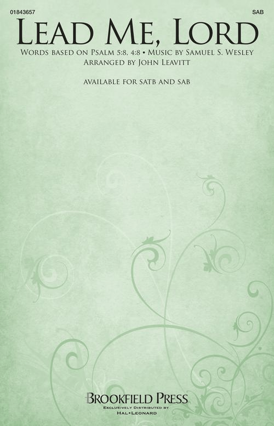 Lead Me, Lord Lead Me, Lord 3-Part scores gallery preview page 2