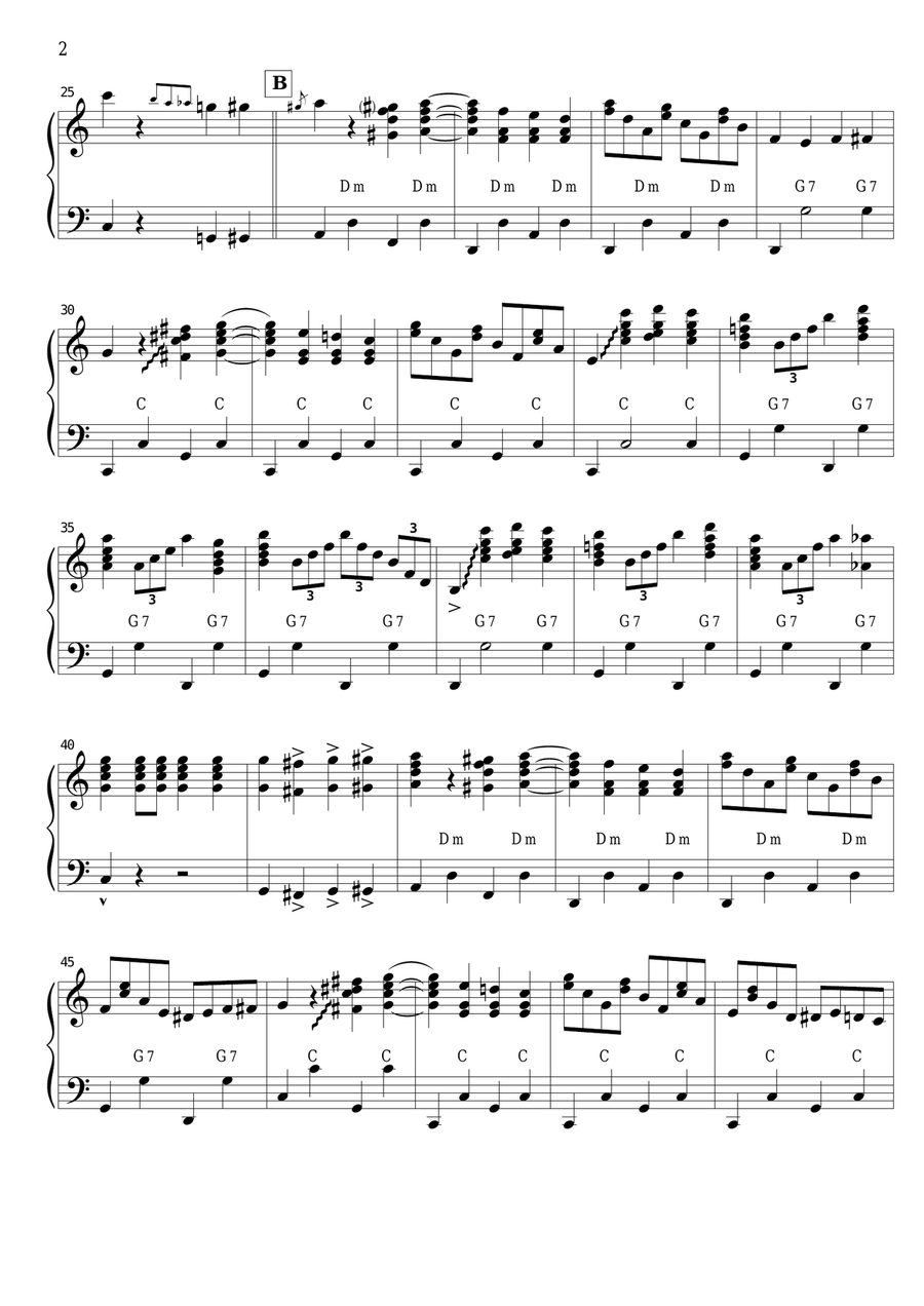 Beer Barrel Polka (SOLO accordion PRO) Accordion scores gallery preview page 2