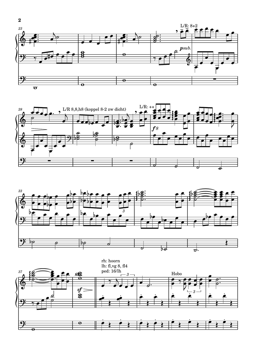 One Summer's Day One Summer's Day Organ Solo scores gallery preview page 2