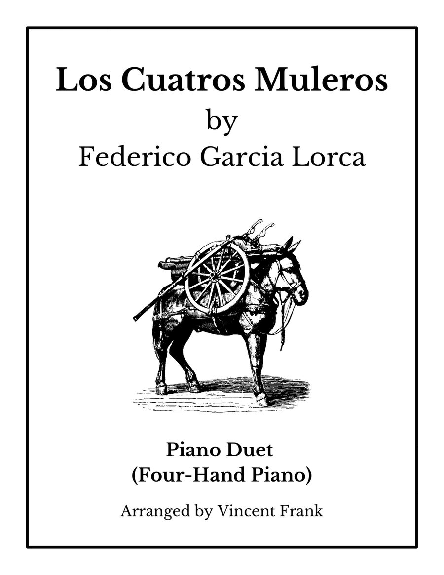 Los Cuatros Muleros (The Four Muleteers) 1 Piano, 4-Hands scores gallery preview page 1