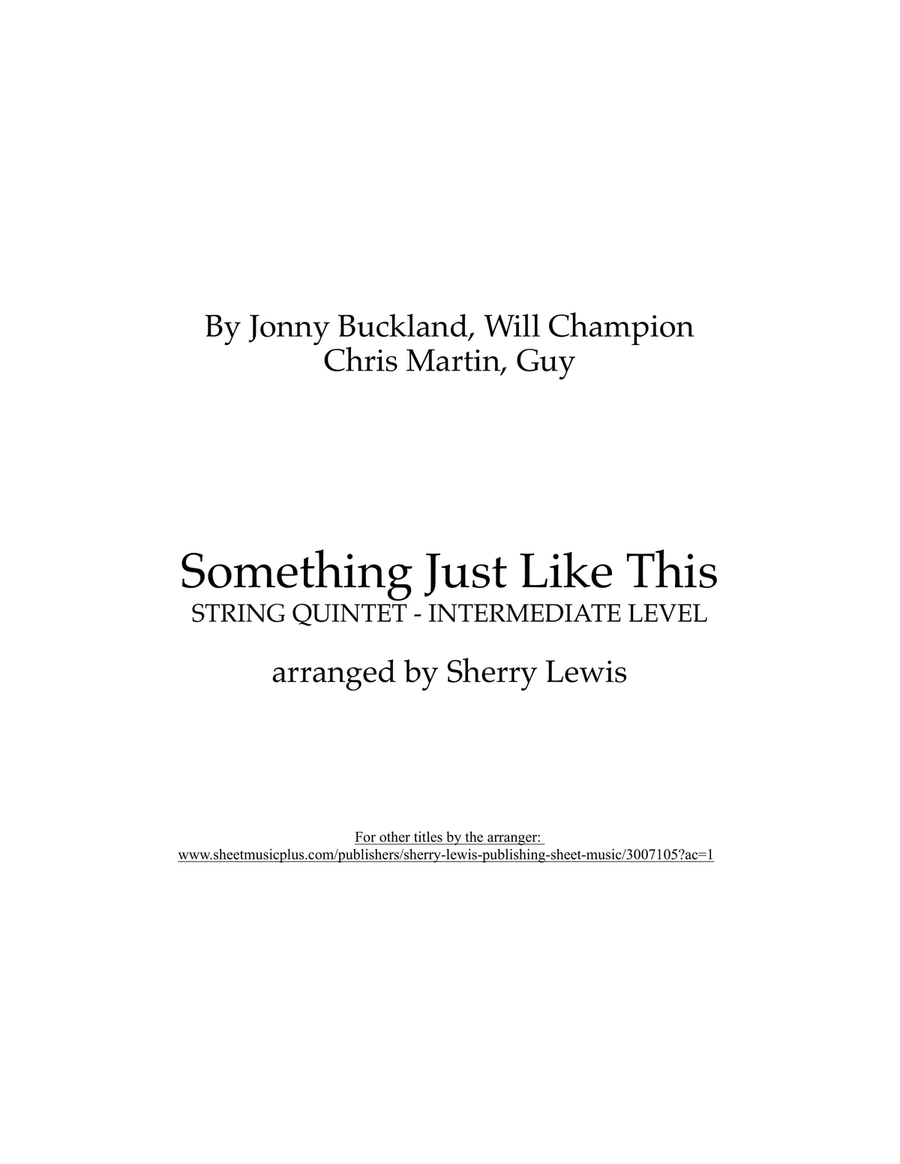 Something Just Like This Something Just Like This Cello Solo scores gallery preview page 2