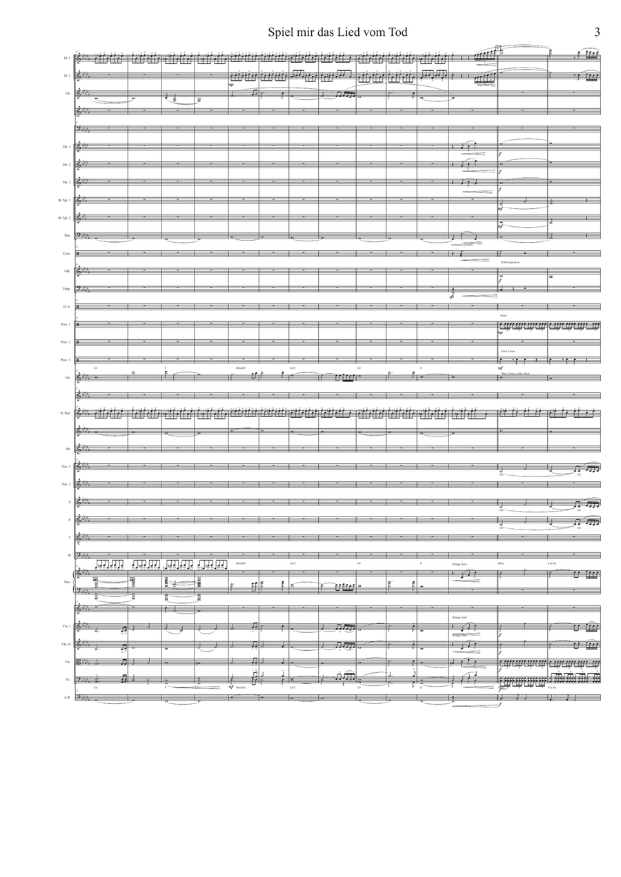 Once Upon A Time In The West Full Orchestra scores gallery preview page 3