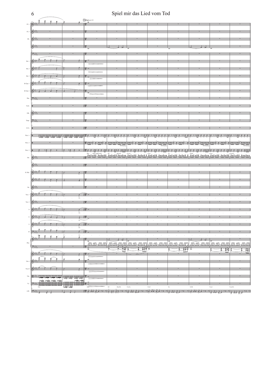 Once Upon A Time In The West Full Orchestra scores gallery preview page 6