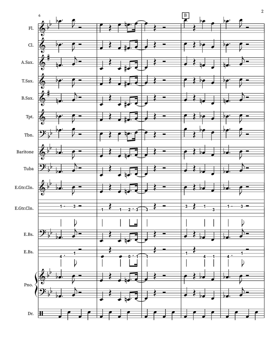Ode to Nikki v2.1c Ode to Nikki v2.1c Marching Band scores gallery preview page 2