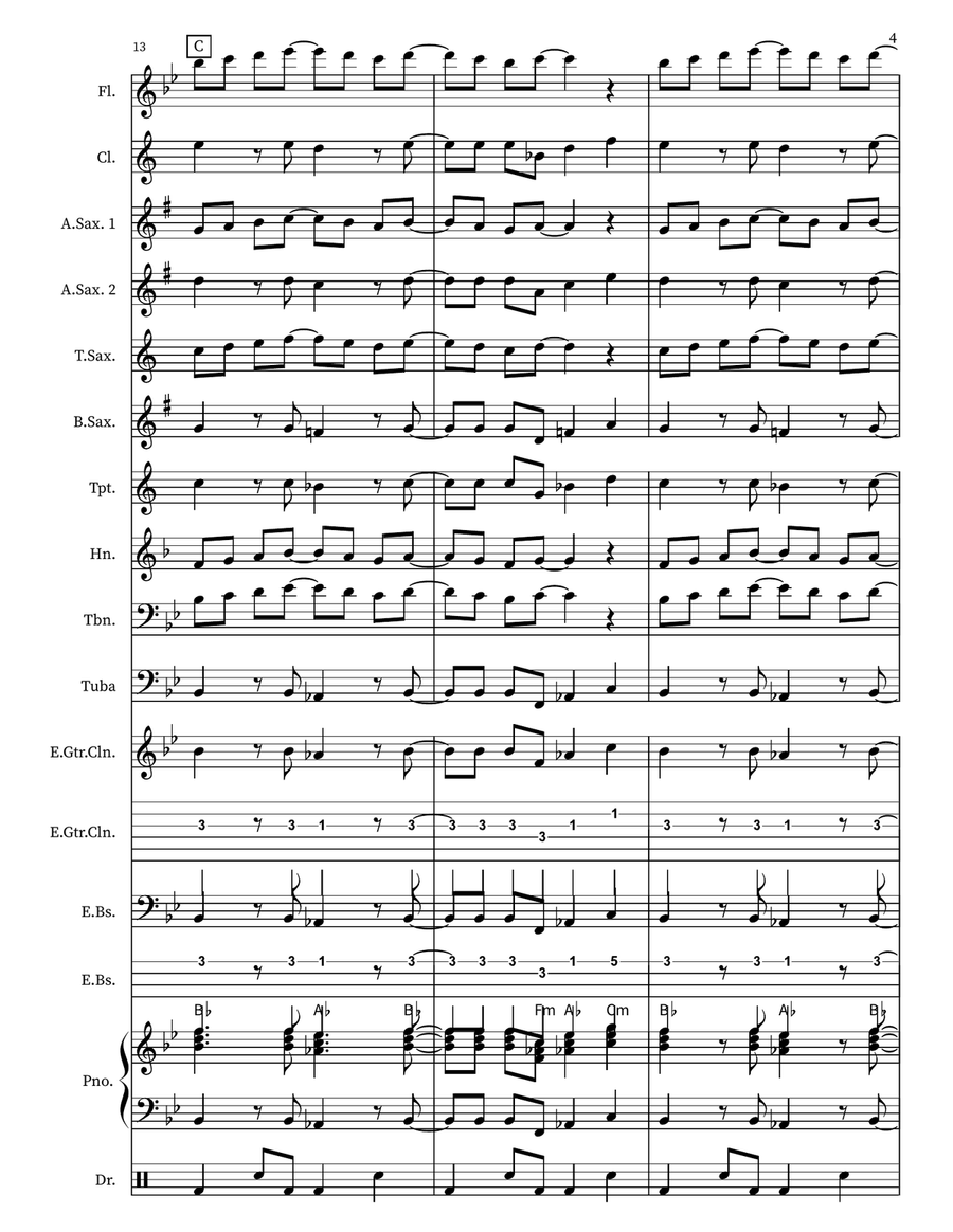 Let's Go! - v1.1c Let's Go! - v1.1c Marching Band scores gallery preview page 4