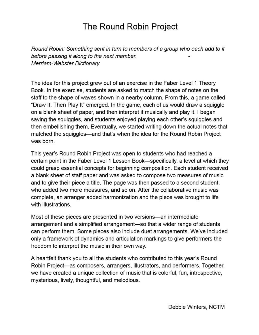 Round Robin Project 2025 Round Robin Project 2025 Piano Method scores gallery preview page 3