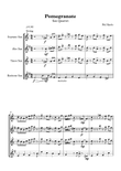 Pomegranate - Sax Quartet