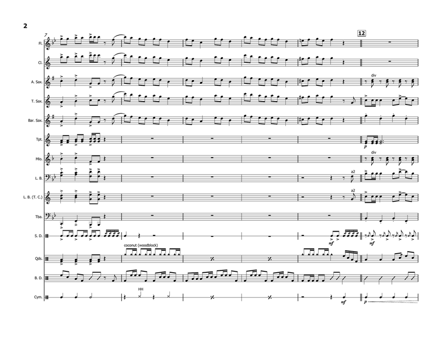 Knights Of The Round Table Marching Band scores gallery preview page 3