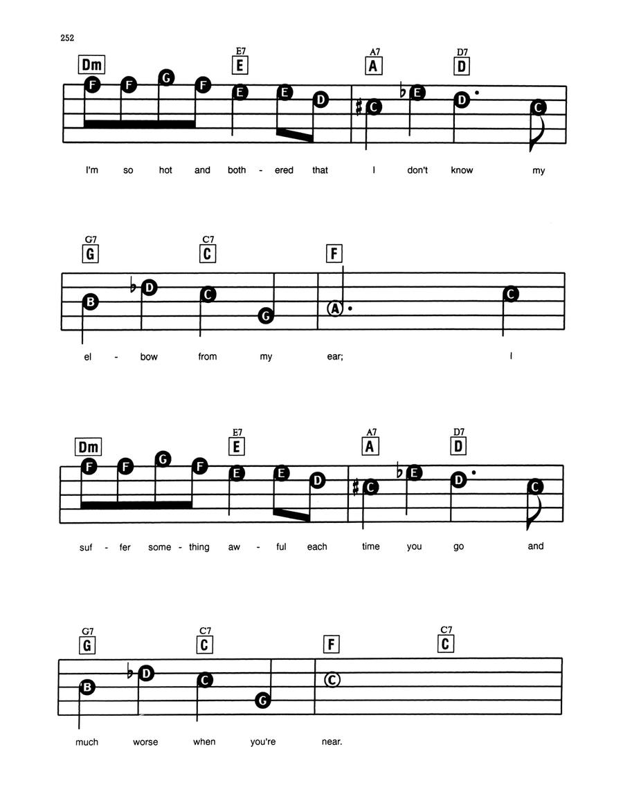 You Took Advantage Of Me (from Present Arms) Electronic Keyboard scores gallery preview page 2
