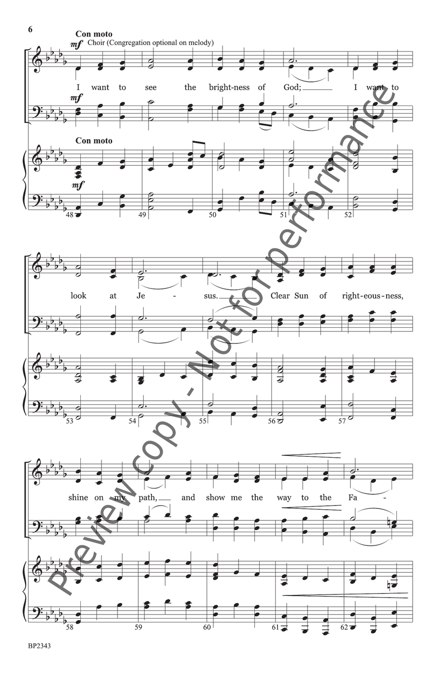 I Want to Walk as a Child of the Light School and Community scores gallery preview page 7
