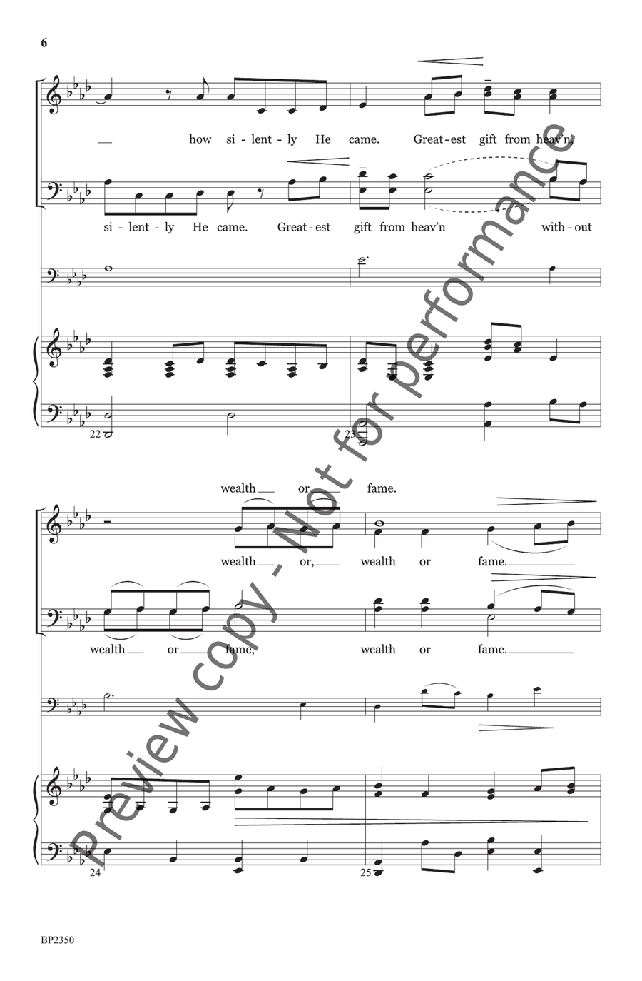 O Bethlehem School and Community - Sheet Music page 7