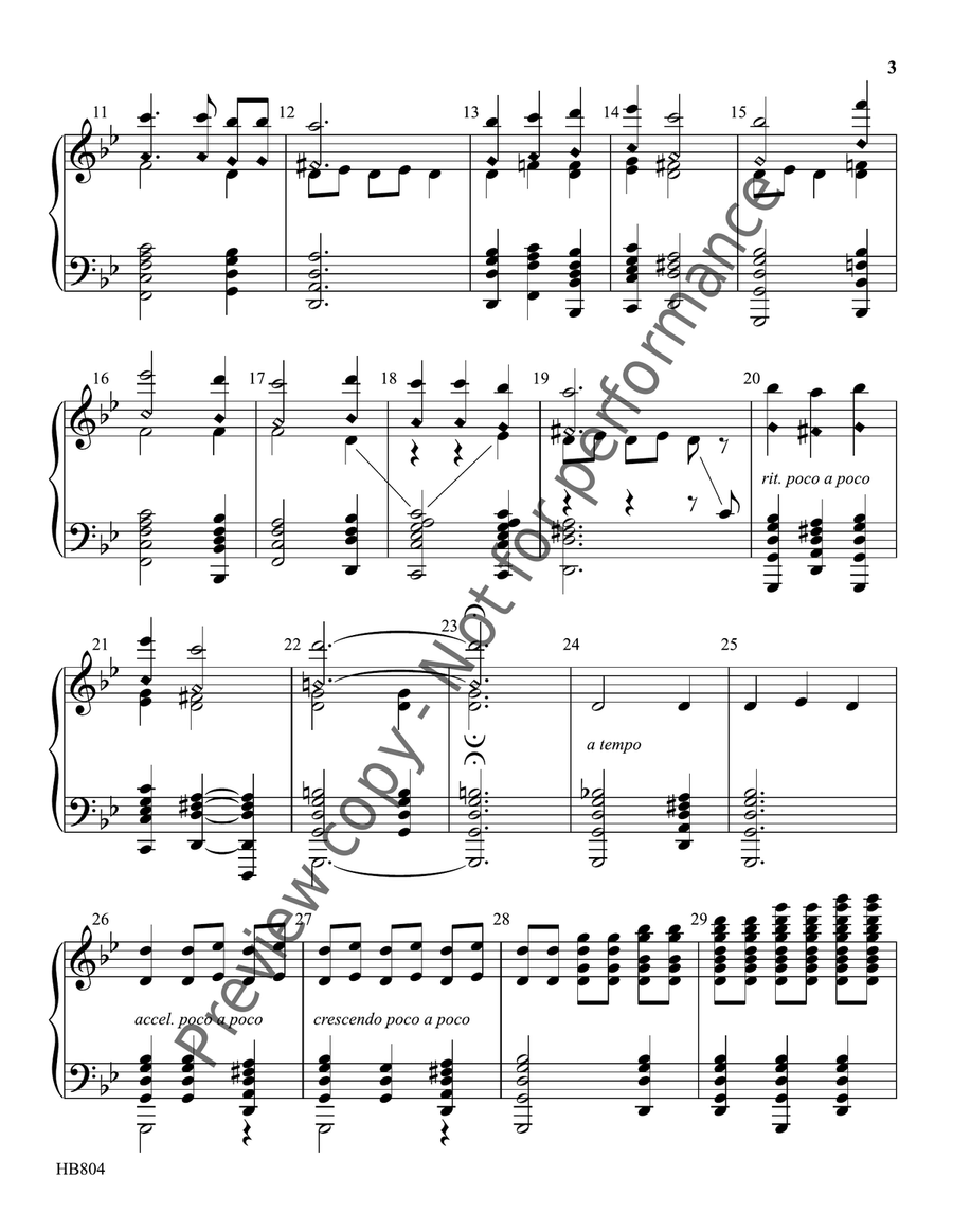 Coventry Carol - Gramann by Fred Gramann Handbell Choir - Sheet Music page 4