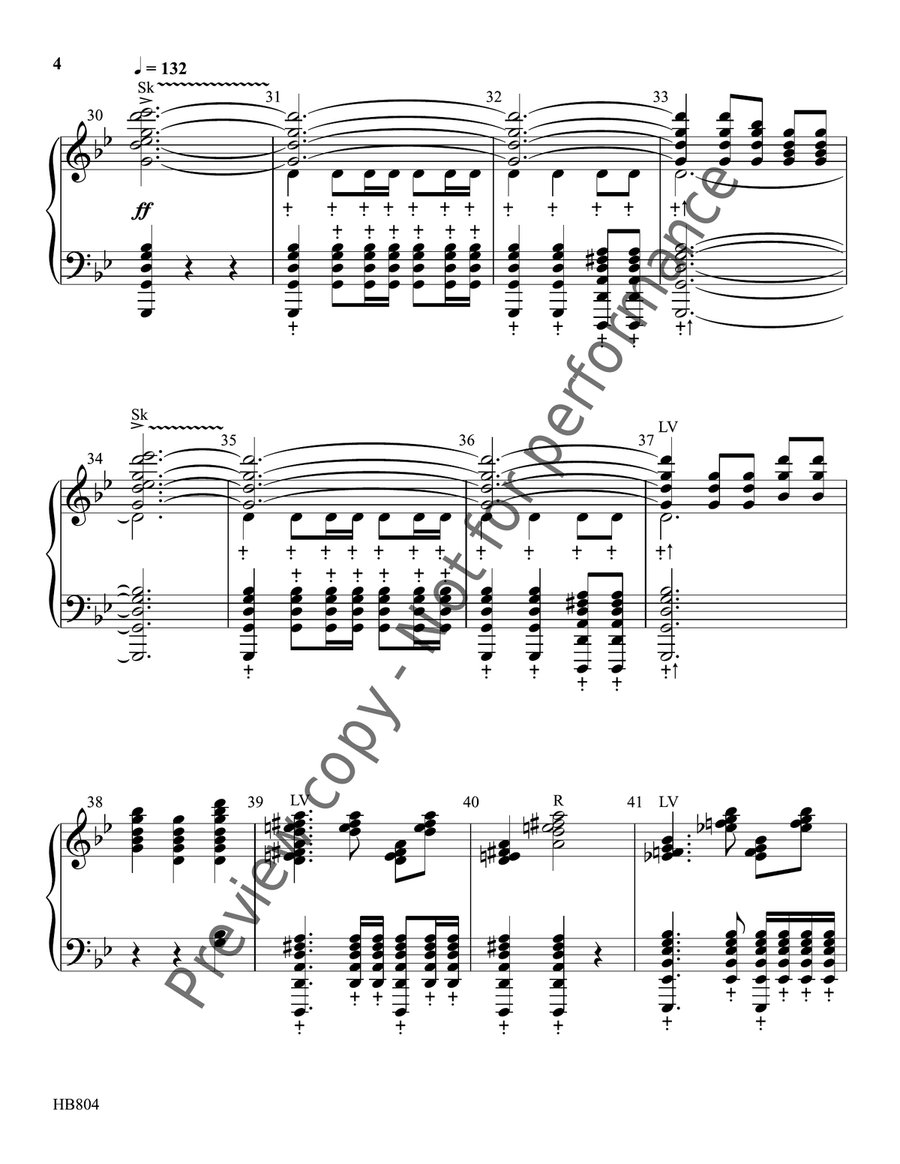 Coventry Carol - Gramann by Fred Gramann Handbell Choir - Sheet Music page 5