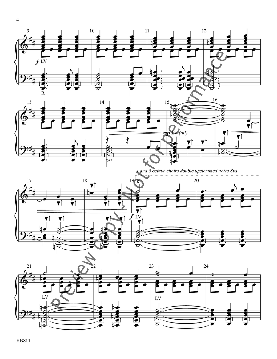 Come, Thou Long-Expected Jesus - Krug 5-Octaves scores gallery preview page 5
