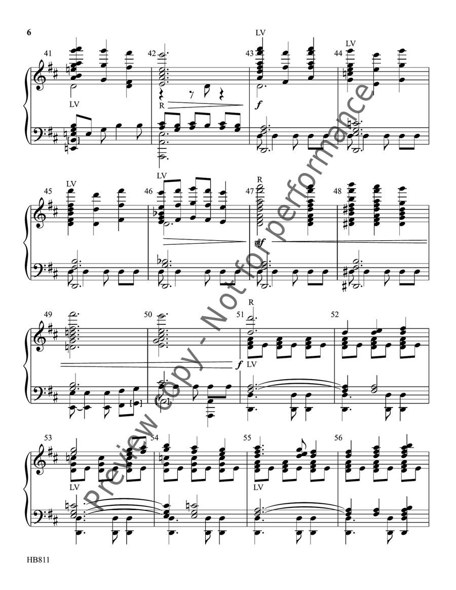 Come, Thou Long-Expected Jesus - Krug 5-Octaves scores gallery preview page 7