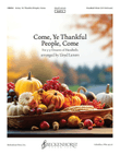 Come, Ye Thankful People Come - Larson