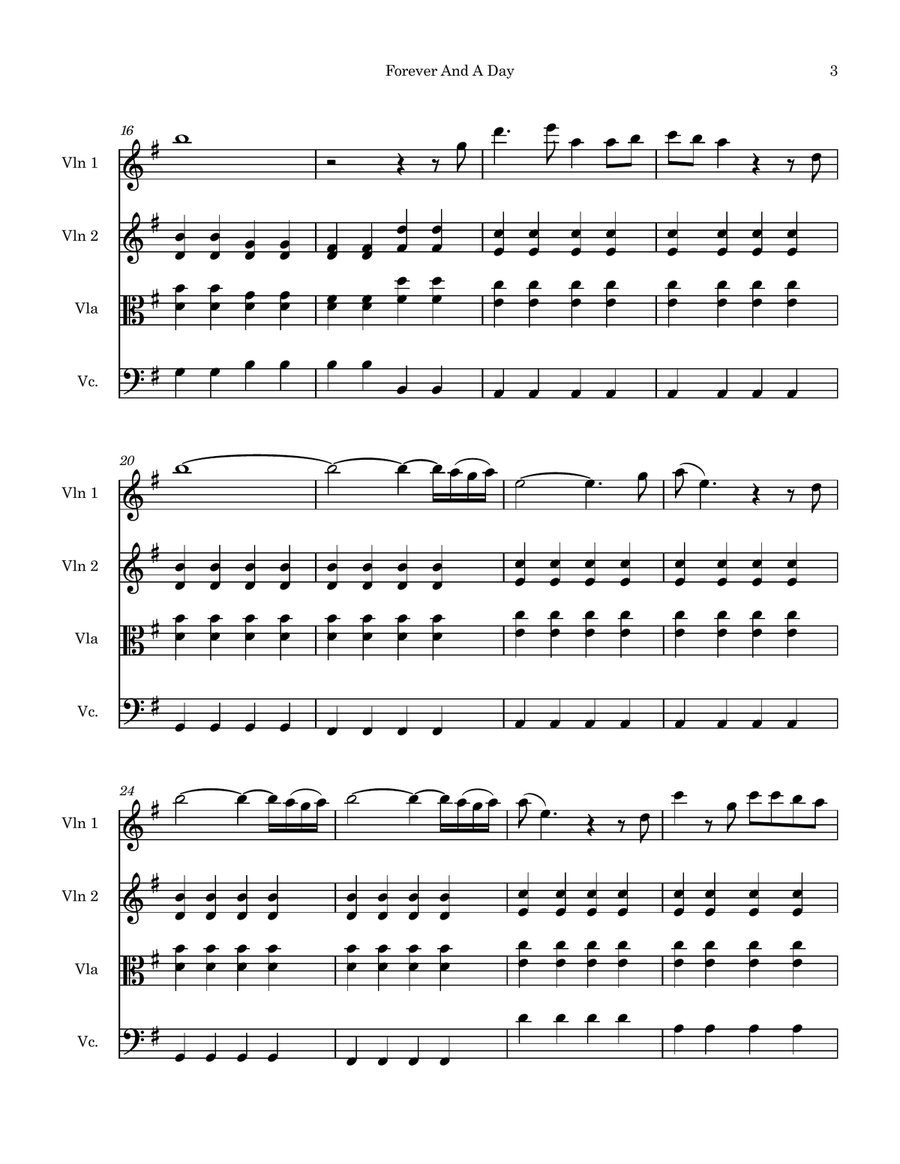 Forever And A Day Forever And A Day String Trio scores gallery preview page 3