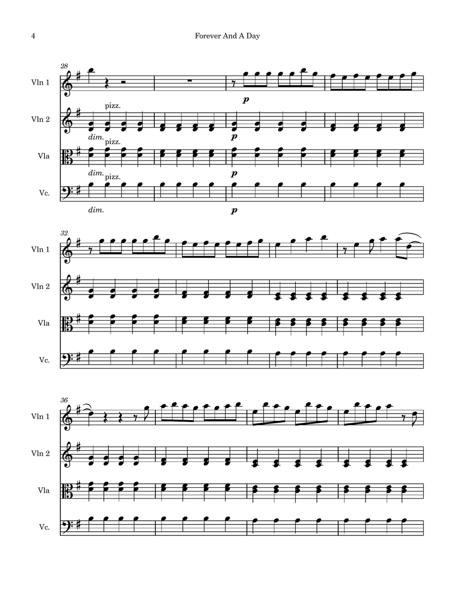 Forever And A Day Forever And A Day String Trio scores gallery preview page 4