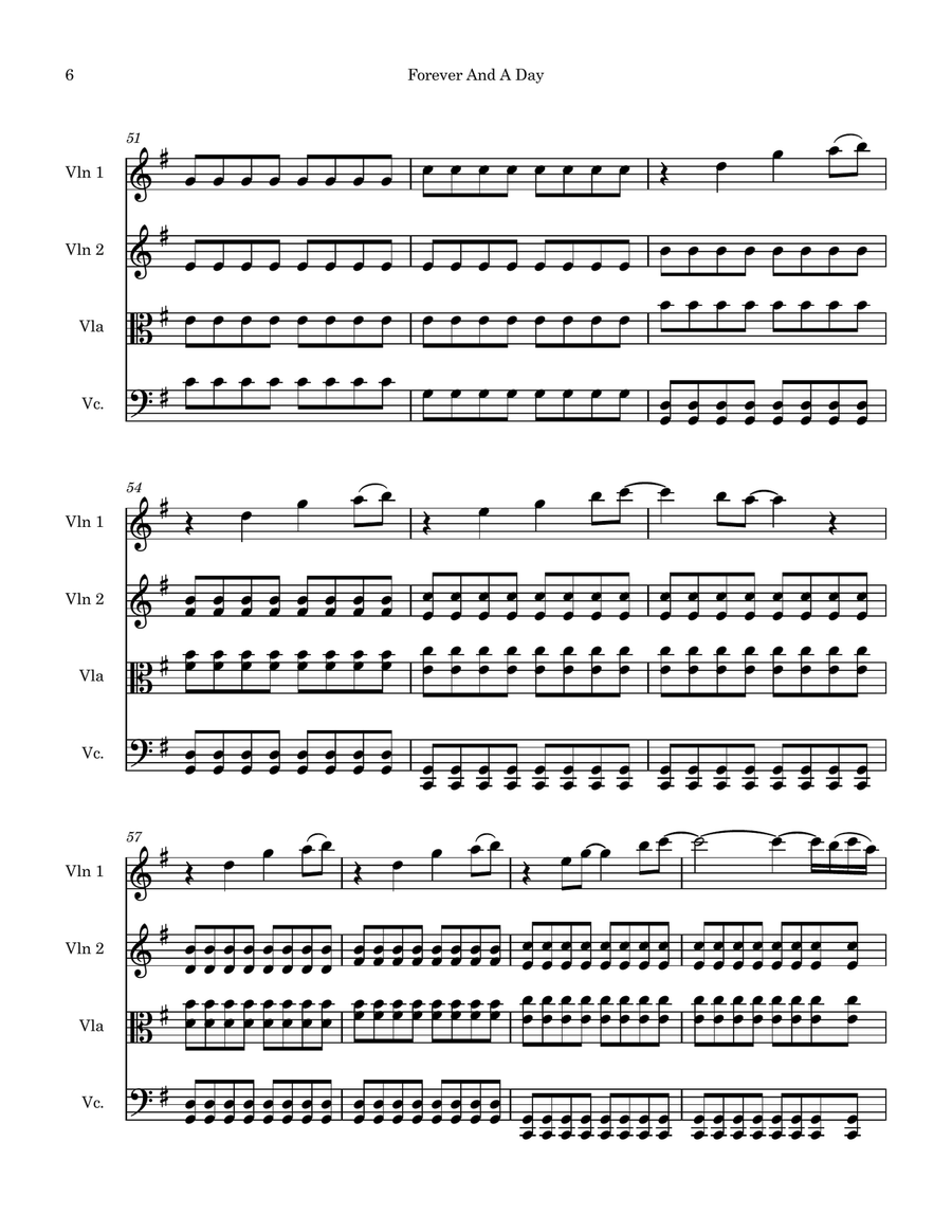 Forever And A Day Forever And A Day String Trio scores gallery preview page 6