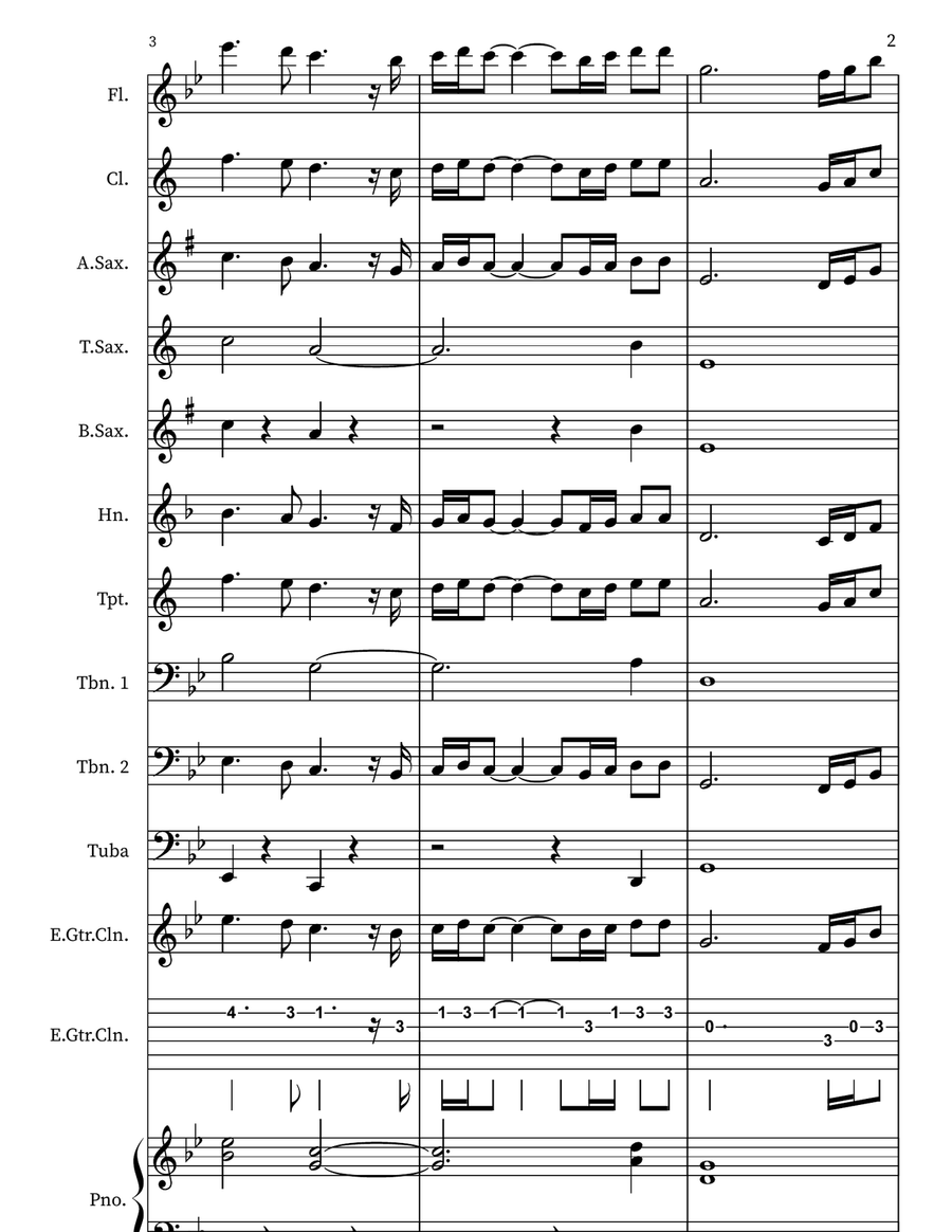 Do I Wanna Know? Do I Wanna Know? Marching Band scores gallery preview page 2