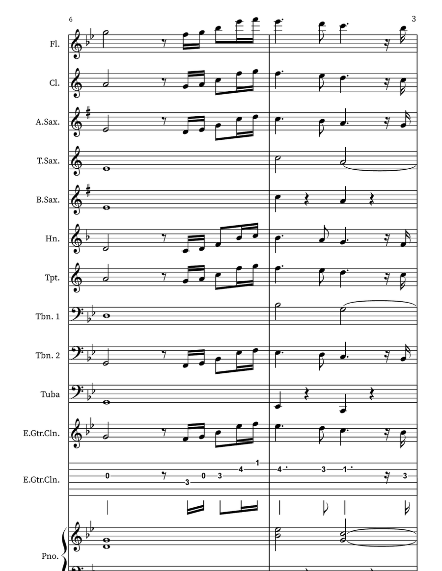 Do I Wanna Know? Do I Wanna Know? Marching Band scores gallery preview page 3