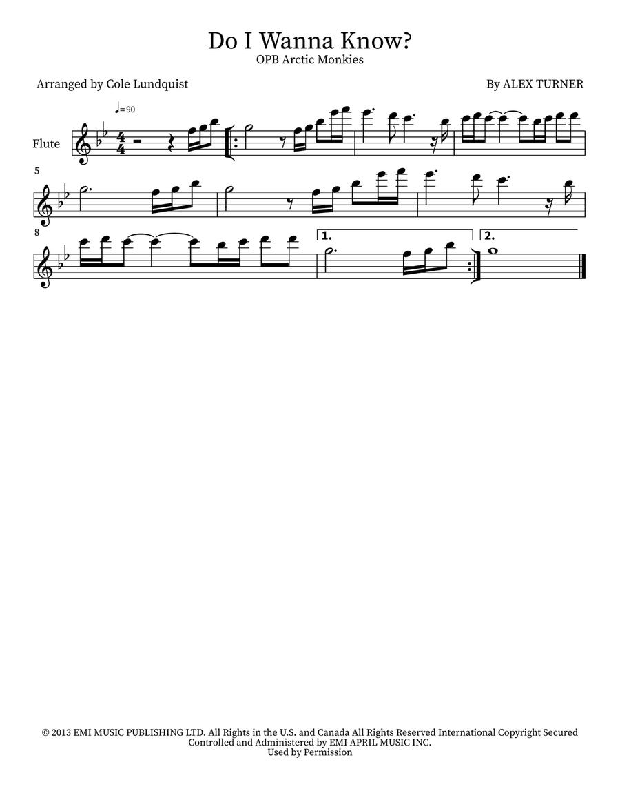 Do I Wanna Know? Do I Wanna Know? Marching Band scores gallery preview page 5