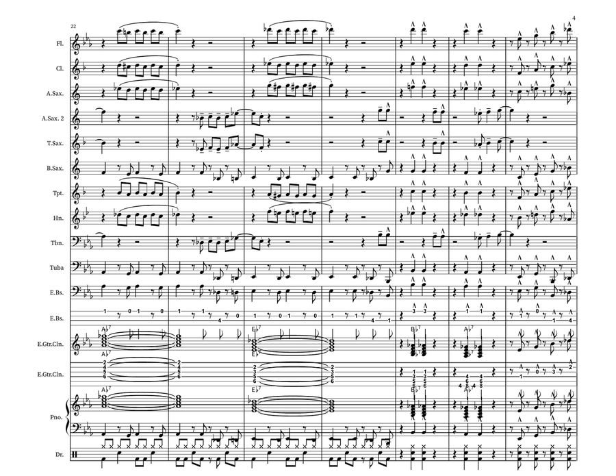 I Got You (I Feel Good) I Got You (I Feel Good) Marching Band scores gallery preview page 4