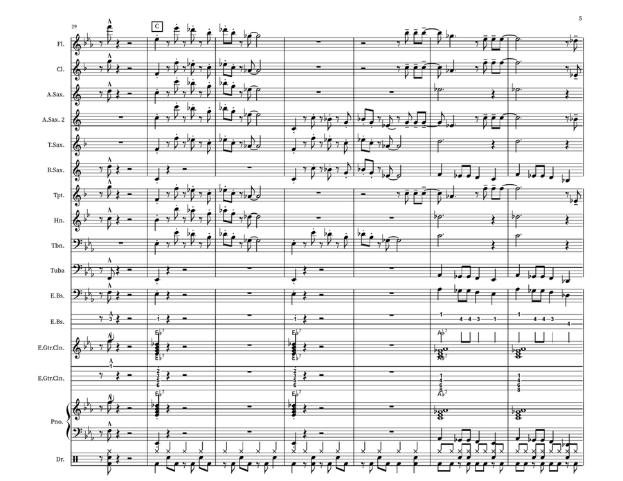 I Got You (I Feel Good) I Got You (I Feel Good) Marching Band scores gallery preview page 5