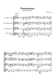 Pomegranate - Clarinet Quartet