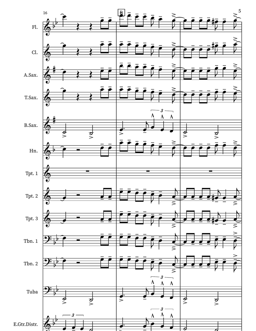 Seven Nation Army Seven Nation Army Marching Band scores gallery preview page 5
